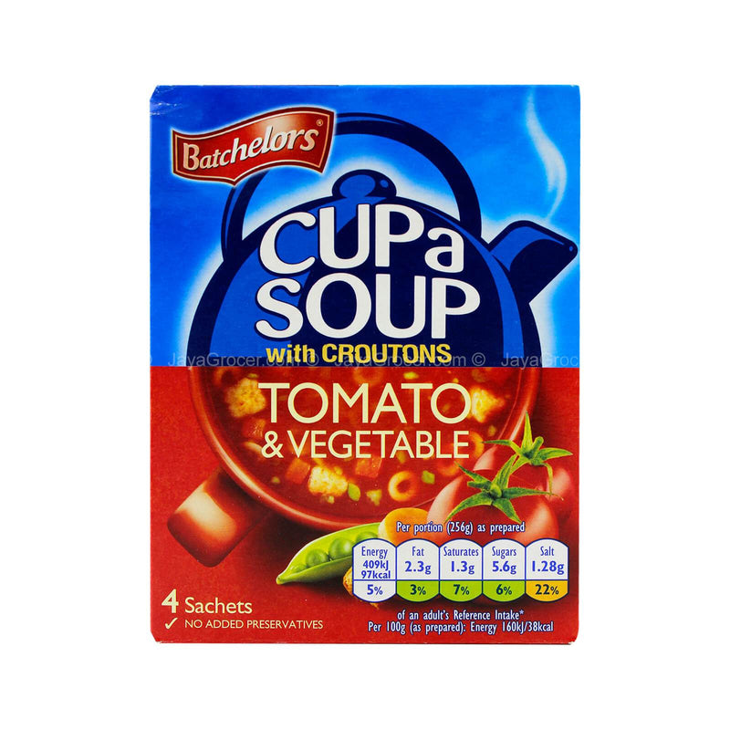 Batchelors Cup a Soup Tomato & Vegetable Mix with Croutons 104g