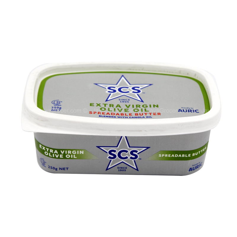 SCS SPREADABLE BUTTER OLIVE 250G 1