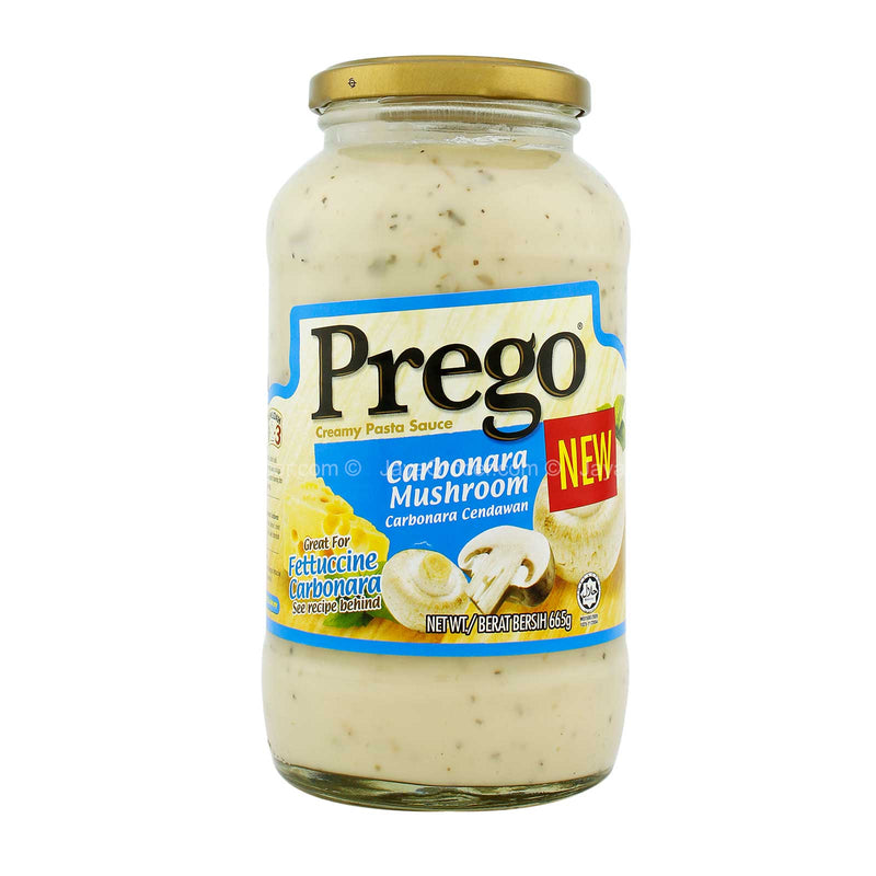 Prego Carbonara Mushroom Creamy Pasta Sauce 665g