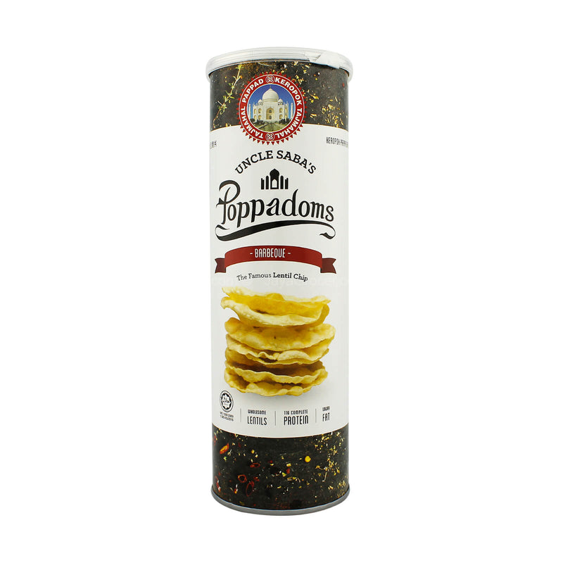 Uncle Saba's Korean Barbeque Poppadom Chips 70g