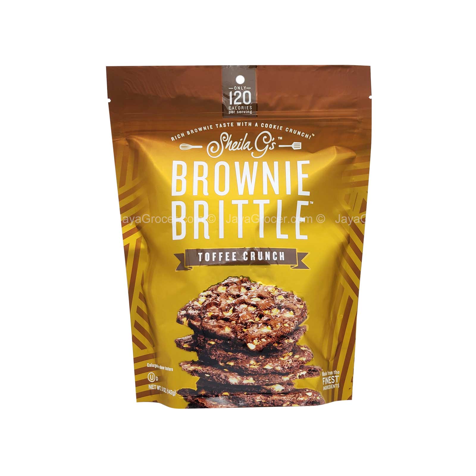 Sheila G Brownie Brittle Toffee Crunch 141g