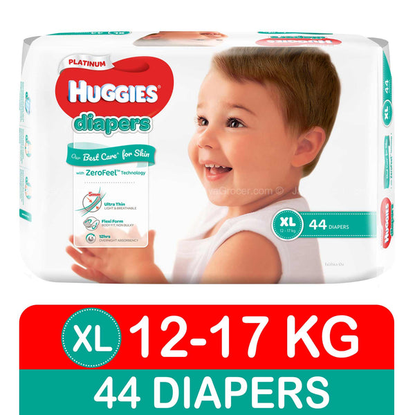 HUGGIES PLATINUM OPEN JUMBO XL44