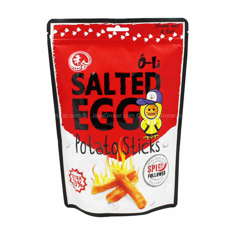 O-Li Salted Egg Potato Sticks 100g