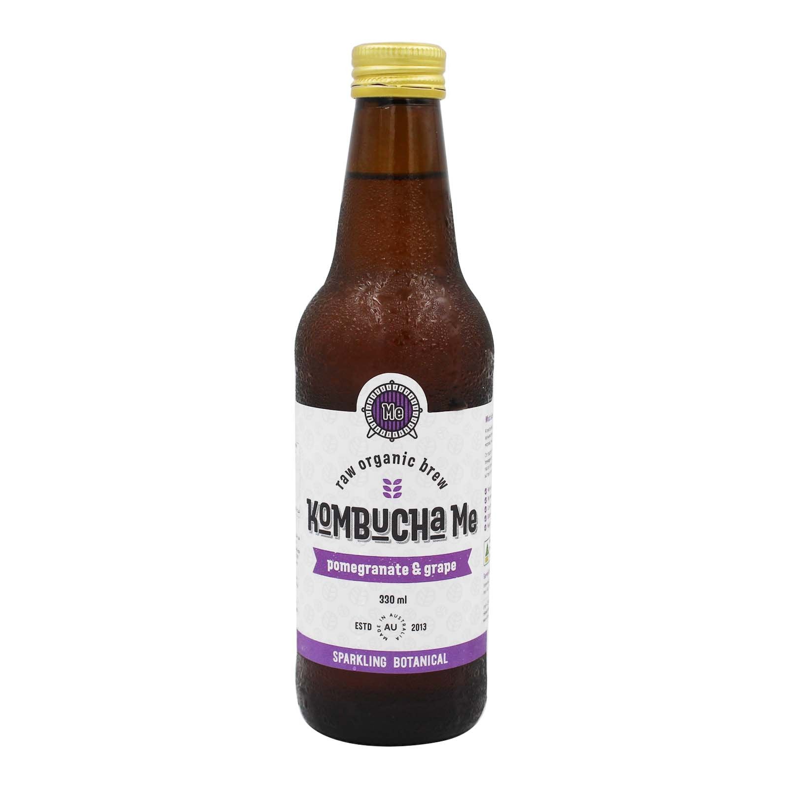 Kombucha Me Pomegranate & Grape Sparkling Botanical 330ml
