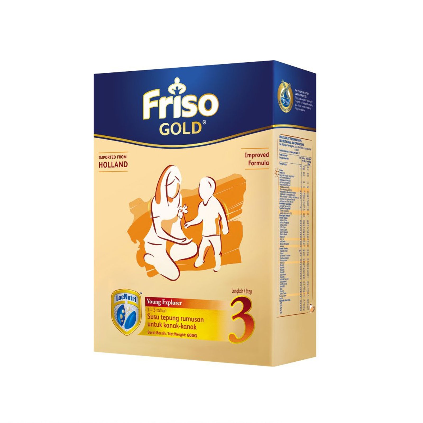 Friso Gold Young Explorer Step Milk Powder 600g – Jaya Grocer
