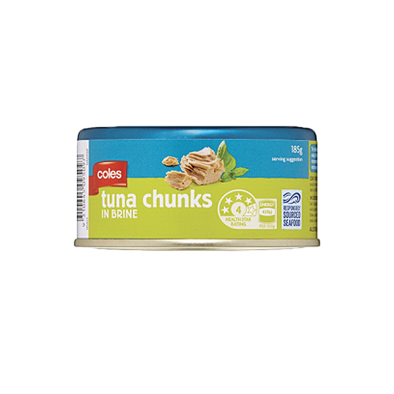 Coles Tuna Chunks In Brine 185g