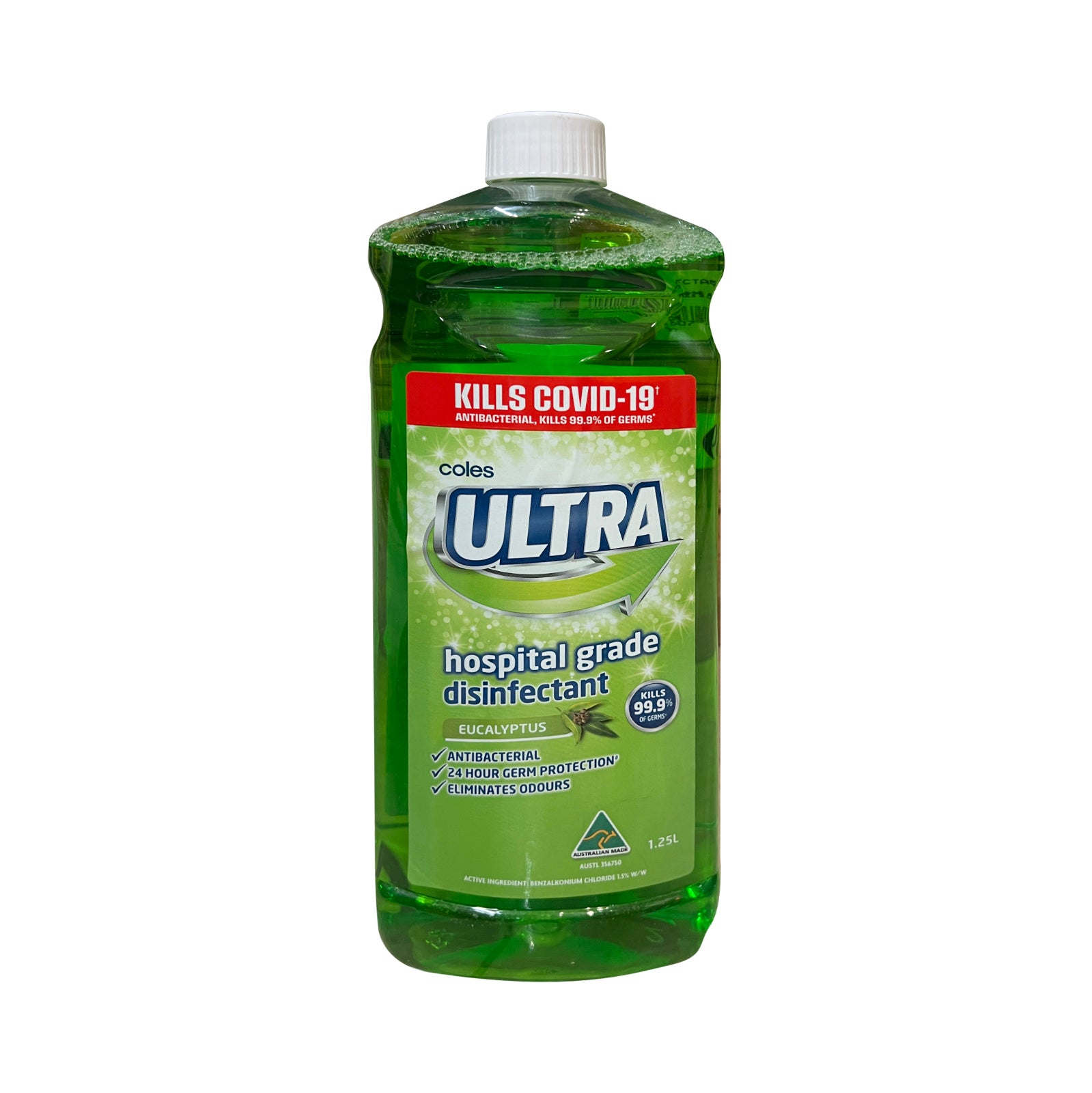 Coles Disinfectant Eucalyptus 1.25L