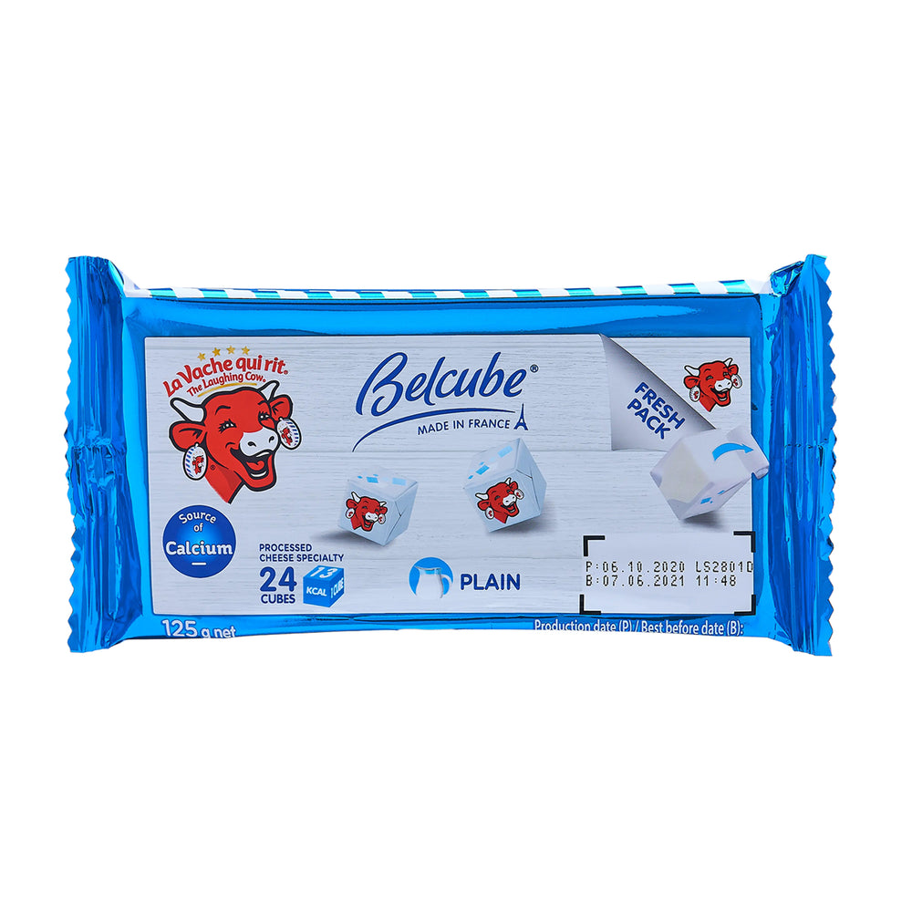 The Laughing Cow Belcube Cheese Spread 125g