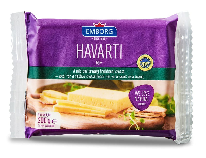 Emborg Nordic Havarti Cheese 200g