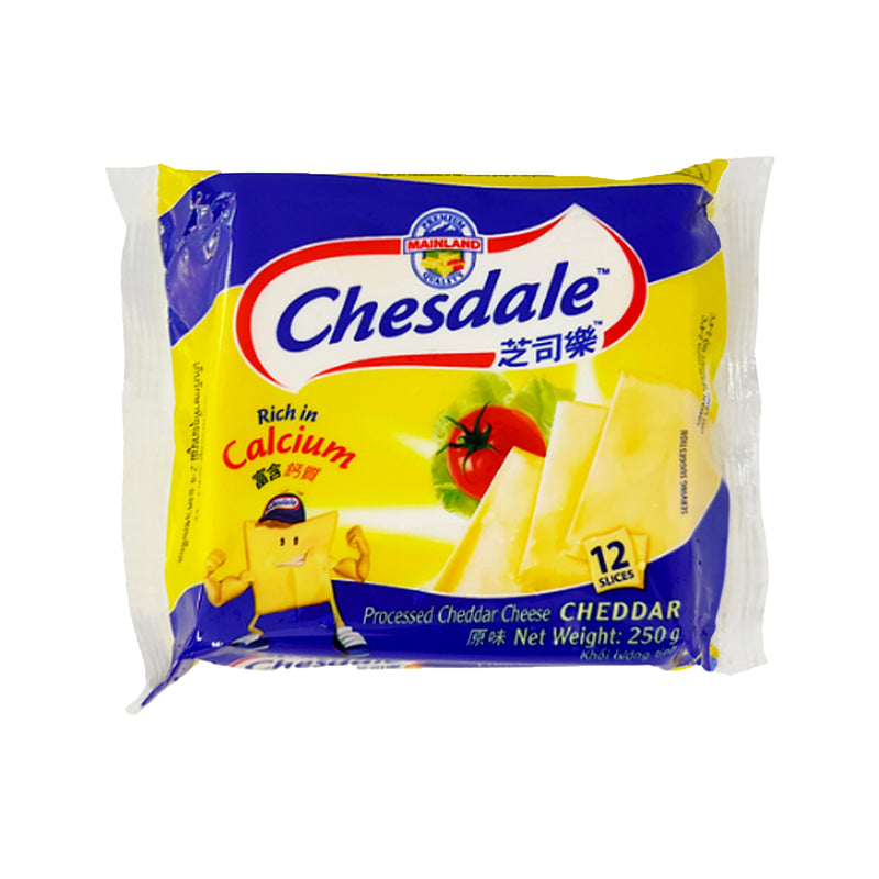 Chesdale Plain Cheese Slice 250g