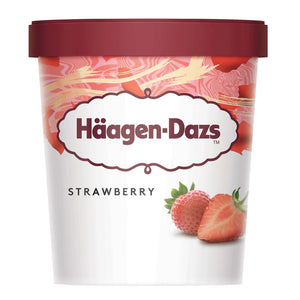 Haagen-Dazs Strawberry Ice Cream 393ml