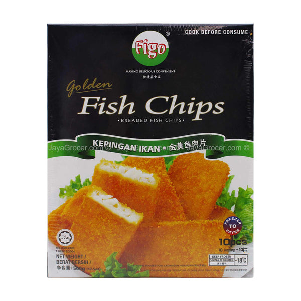 Figo Golden Fish Chip  500g (highest price)