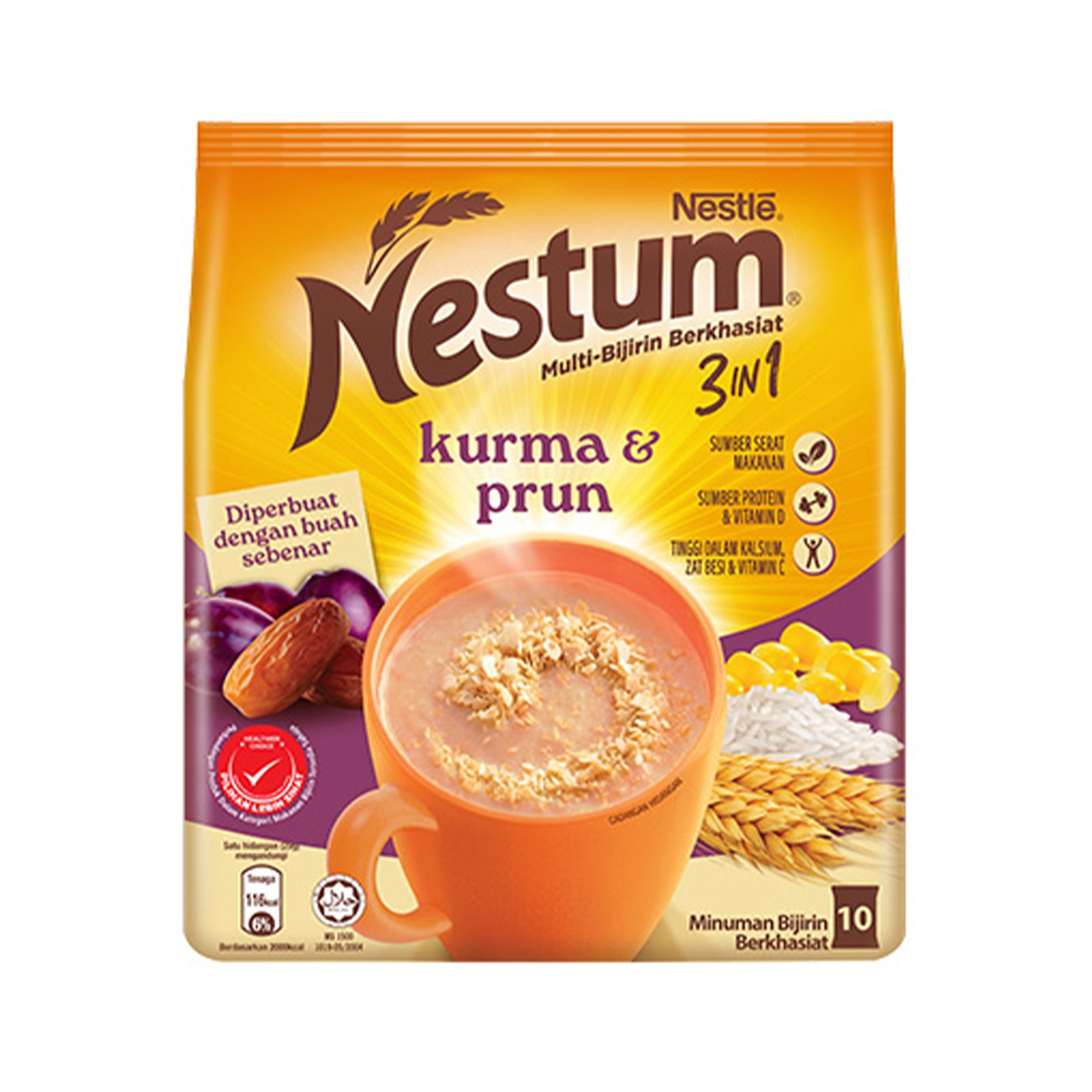 Nestum Cereal Kurma and Prune 28g x 10