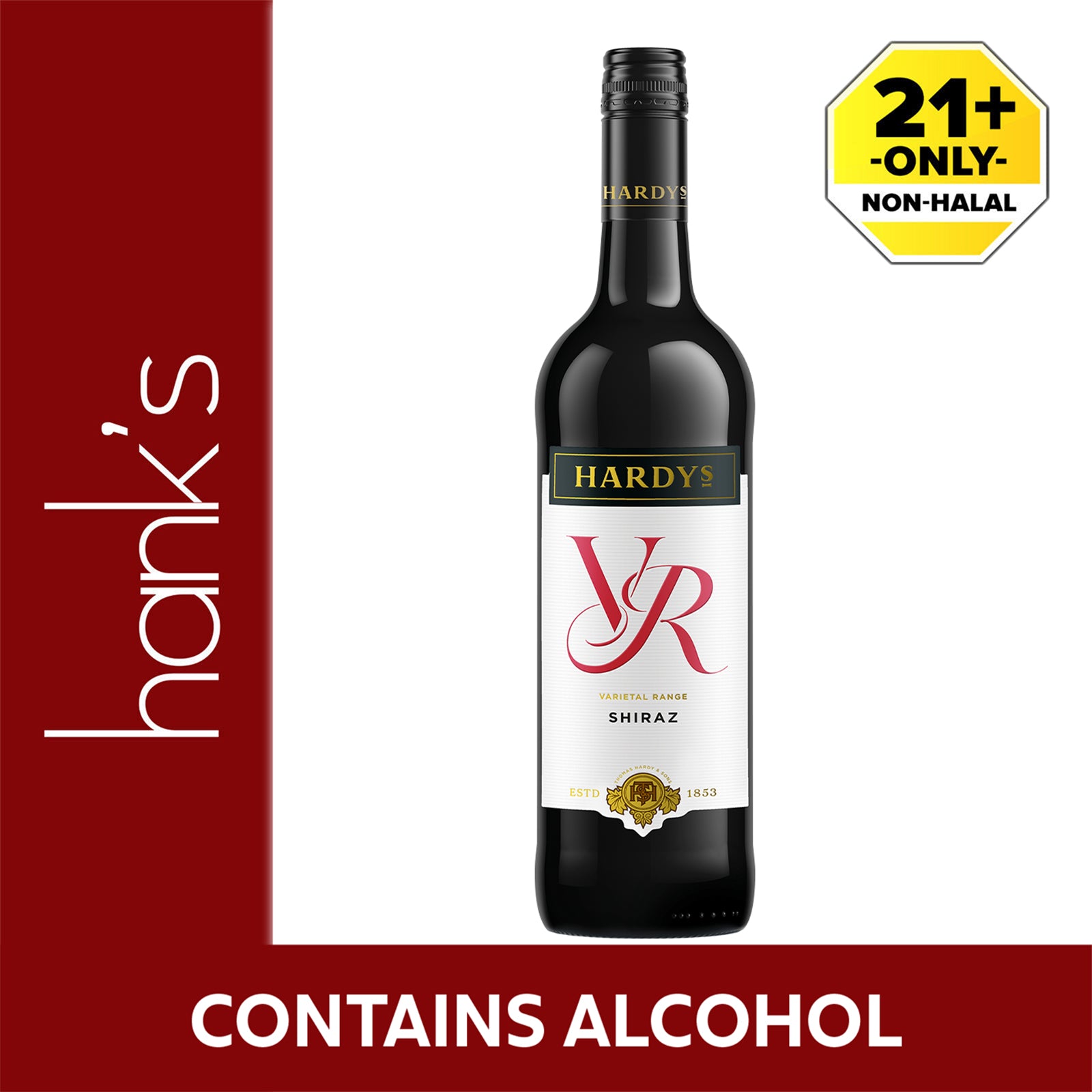 Hardys Vr Shiraz 750ml