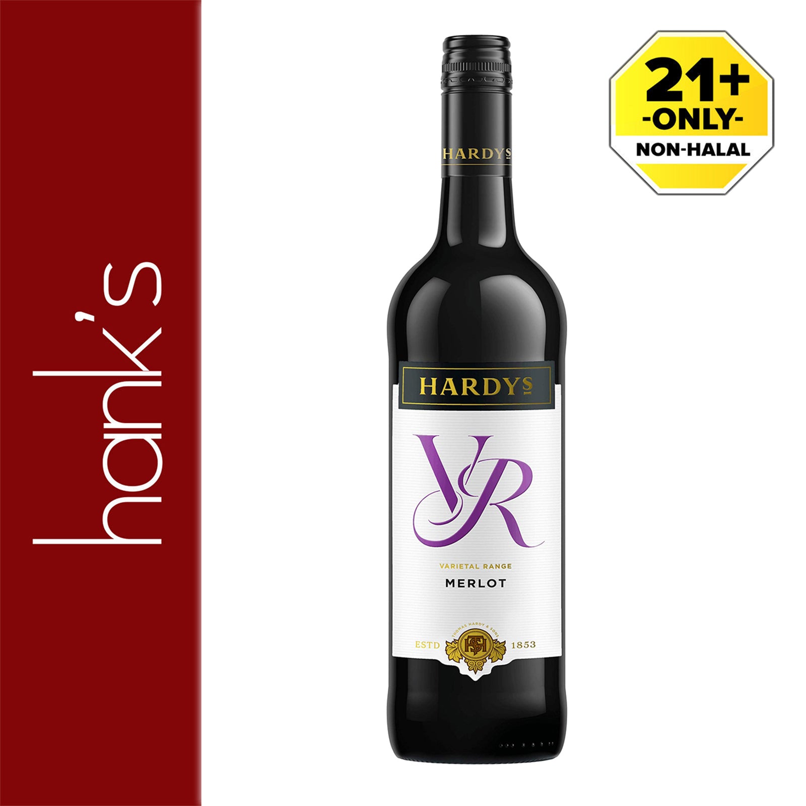 Hardys Vr Merlot 750ml