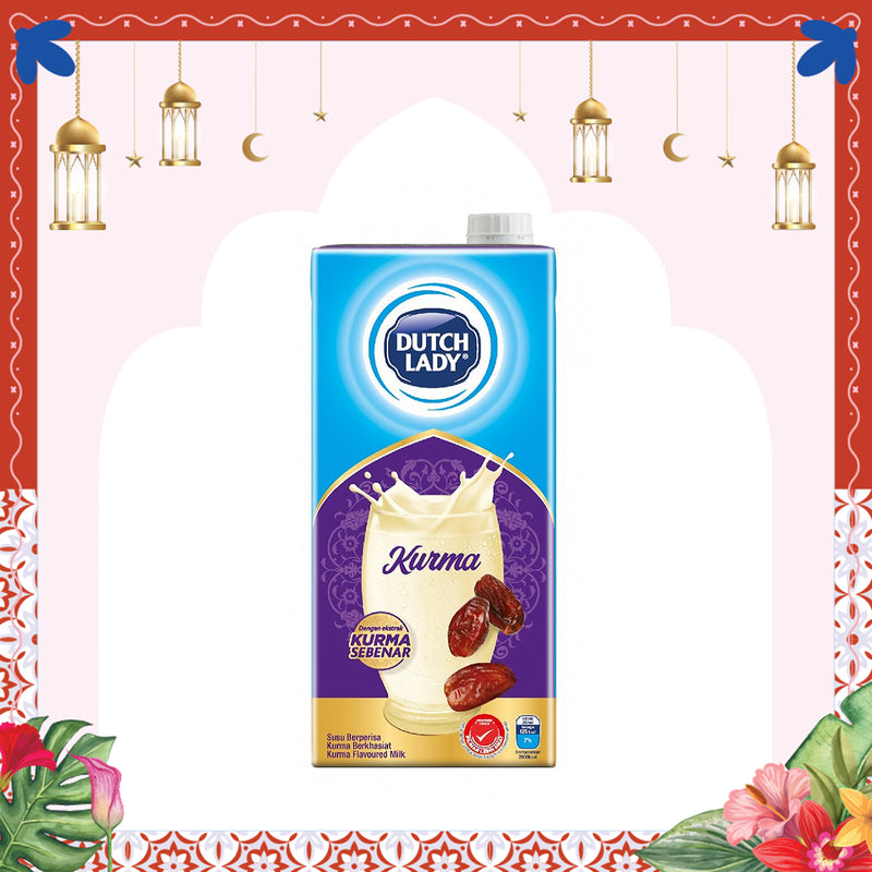 Dutch Lady Kurma UHT Milk 1L