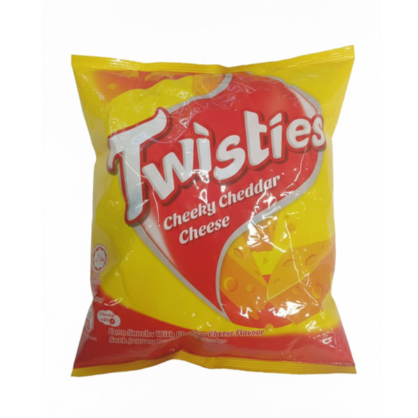 Twisties Cheeky Cheddar Cheese Corn Snacks 13g x 8 (highest price)
