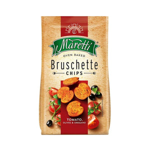 Bruschette Maretti Tomato, Olives and Oregano Chips 70g