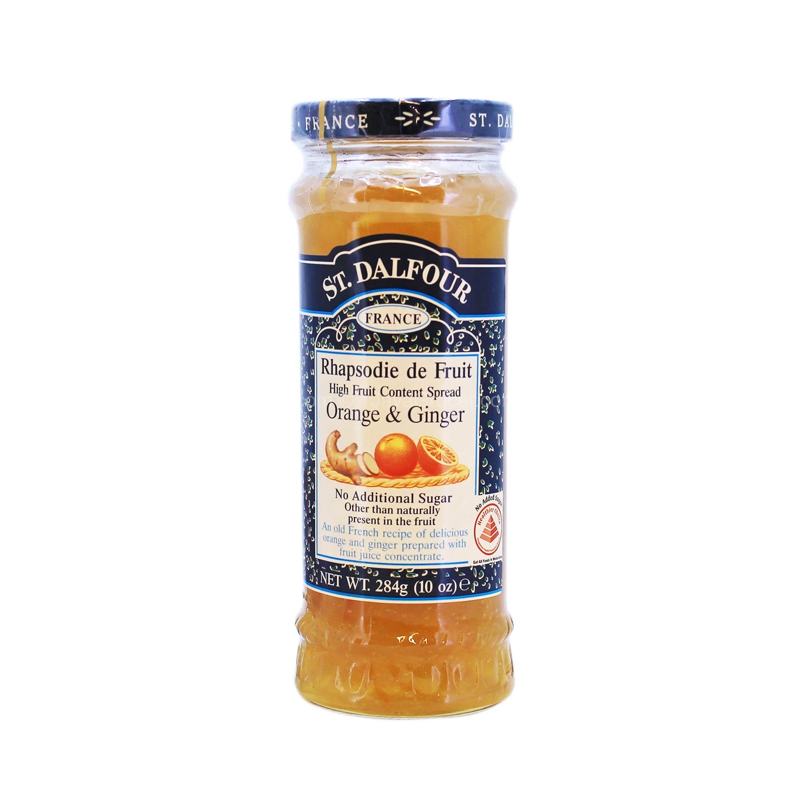 St. Dalfour Orange and Ginger Jam 284g