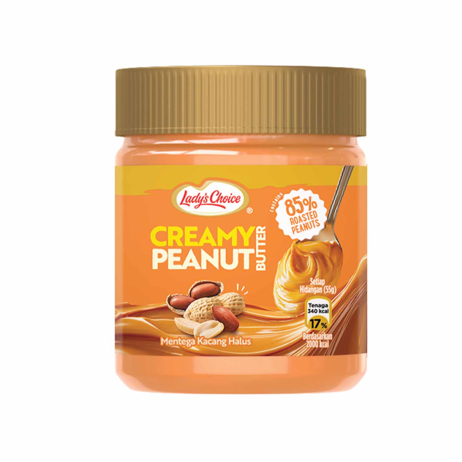 Ladys Choice Butter Creamy Peanut Spread 170g
