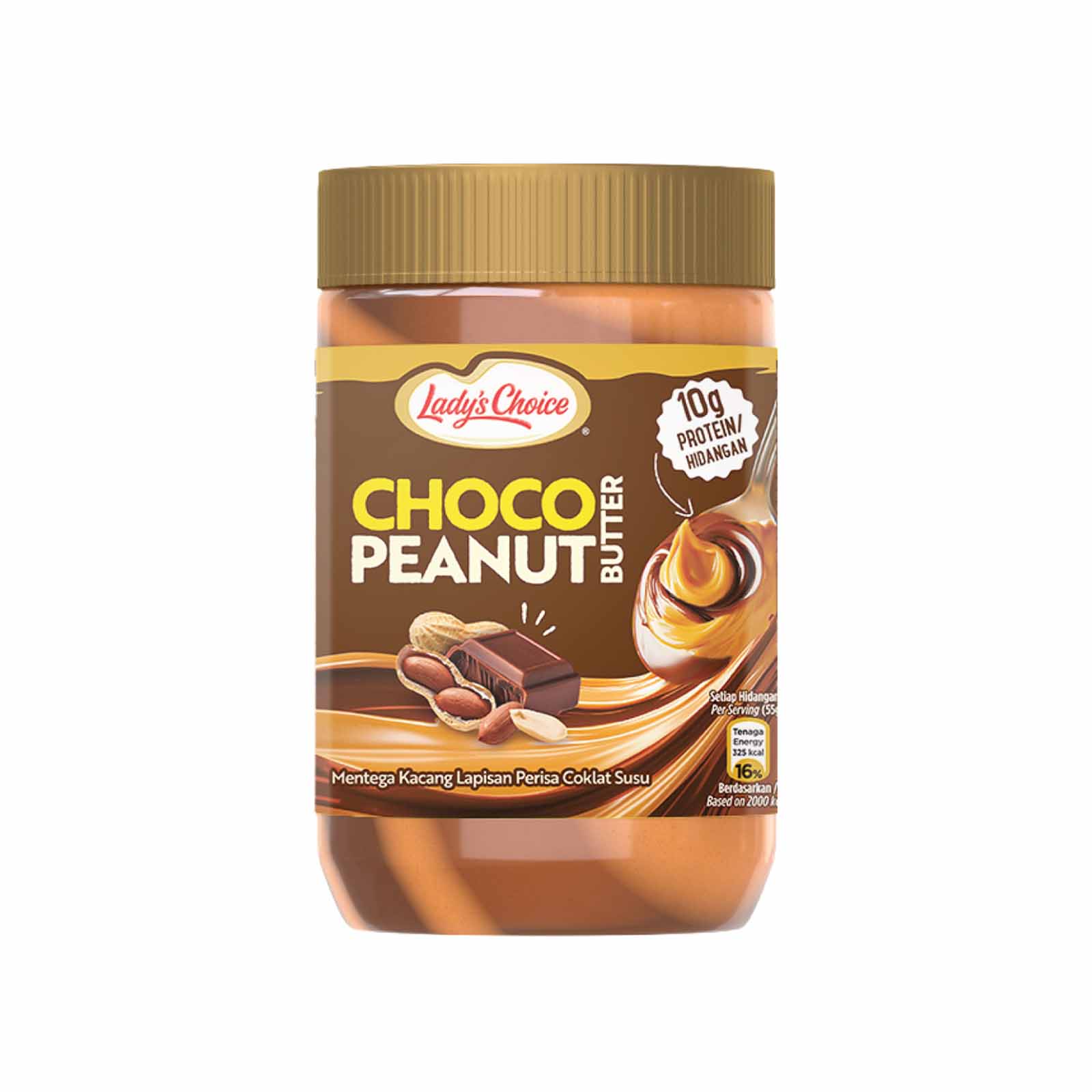 Ladys Choice Chocolate Stripe 500g