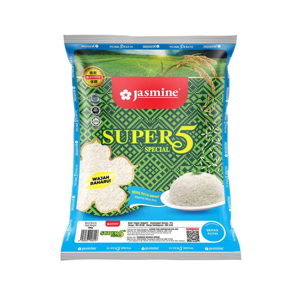 Jasmine Super 5 Imported Rice 10kg