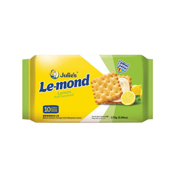 Julies Le Mond Puff Lemon Cookies 170g (highest price)