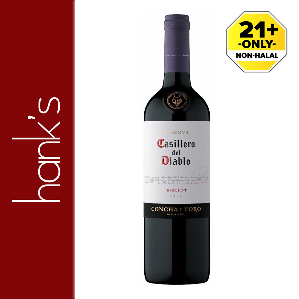 Casillero Del Diablo Reserva Merlot Red Wine 750ml