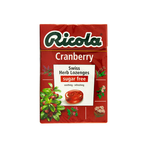 Ricola Lozenges Cranberry 40g