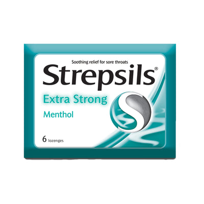 Strepsils Lozenges for Sore Throats Extra Strong 6pcs/pack