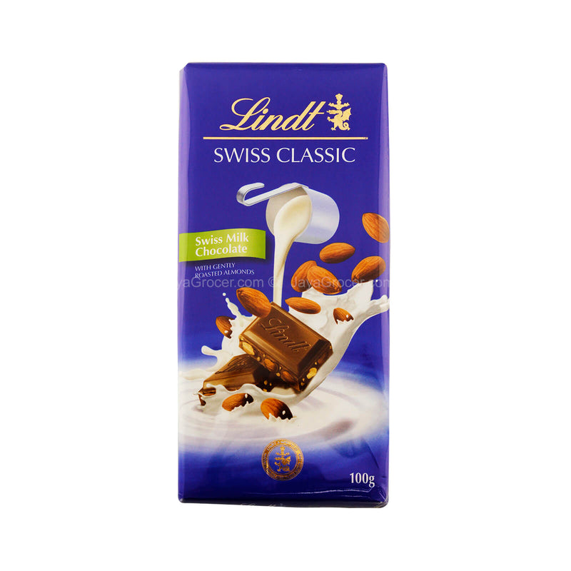 LINDT CLASSIC ALMONDS 100G