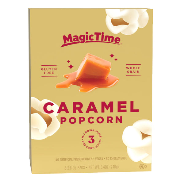 Magic Time Caramel Premium Microwave Popcorn 240g (highest price)