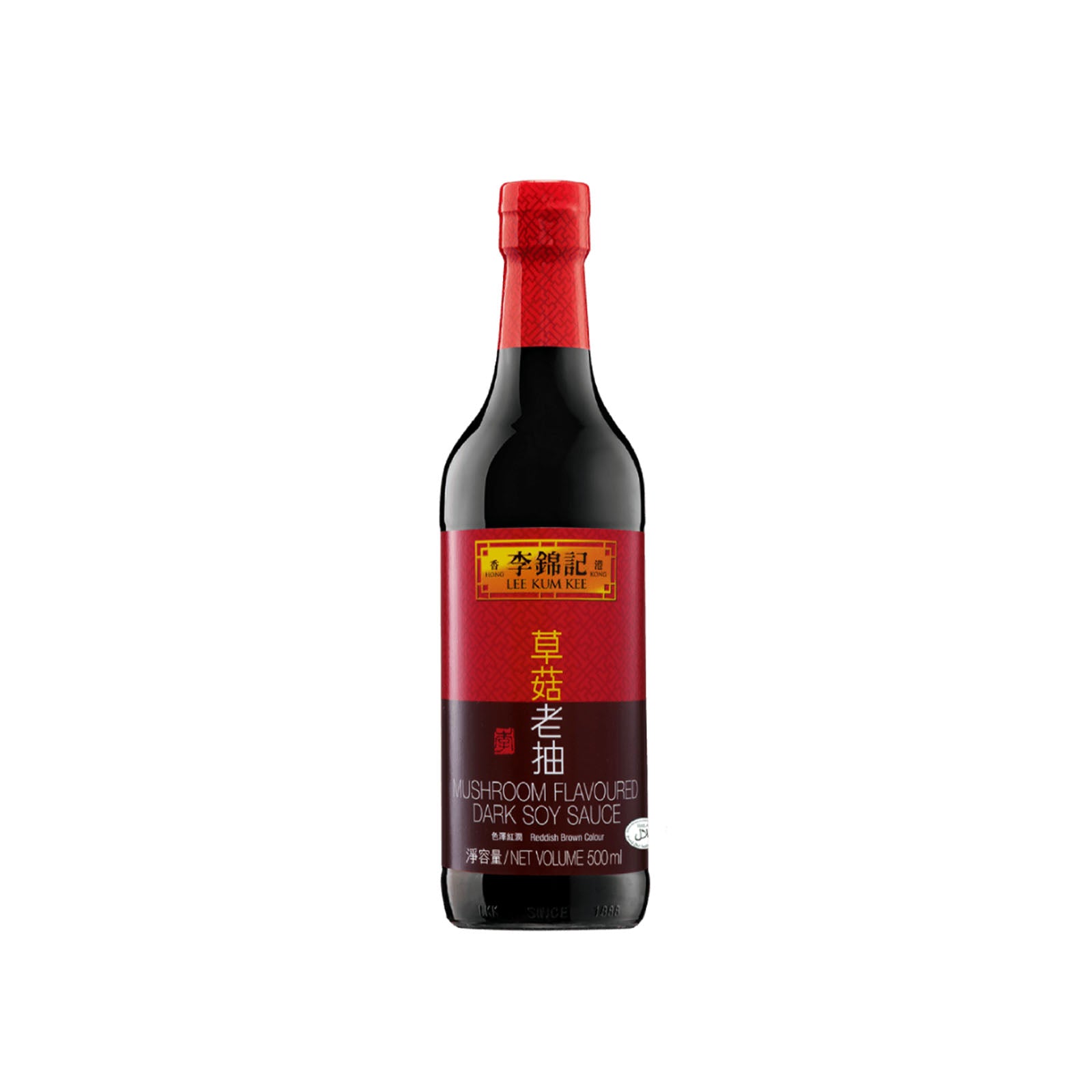 Lee Kum Kee Mushroom Flavoured Dark Soy Sauce 500ml