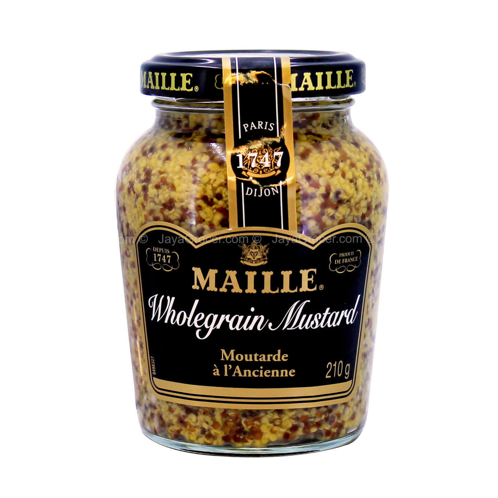 [NON HALAL] Maille Wholegrain Mustard 210g
