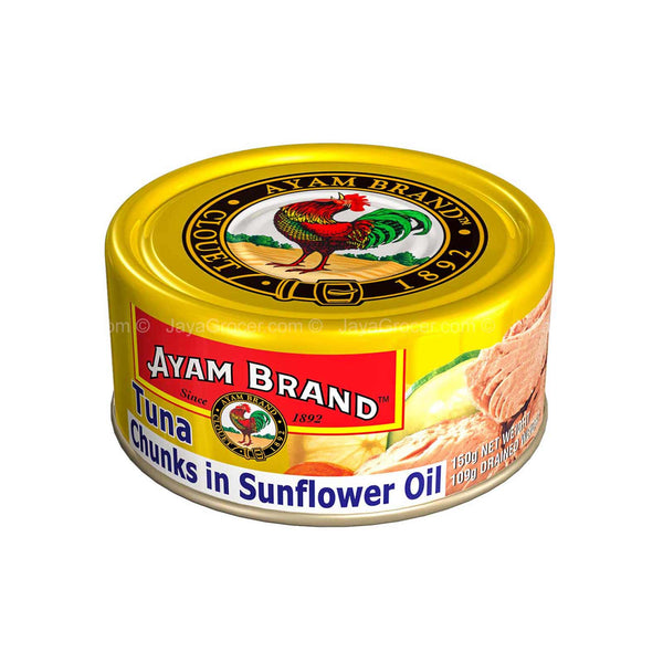 Ayam Brand Tuna Chunk in Sunflower Oil 150g (highest price)