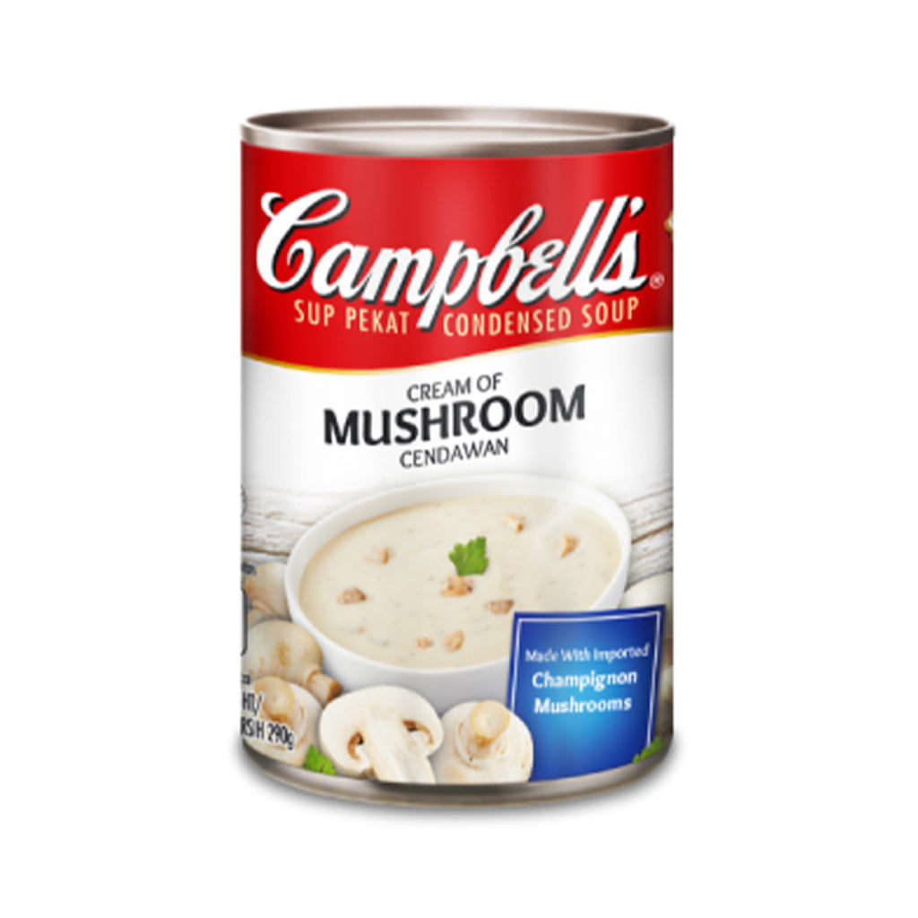 Campbells Cream Of Mushroom Condensed Soup 290g