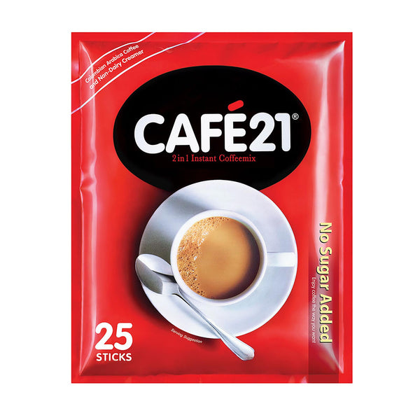 CAFE 21 Unsweetened White Coffee 12g x 22