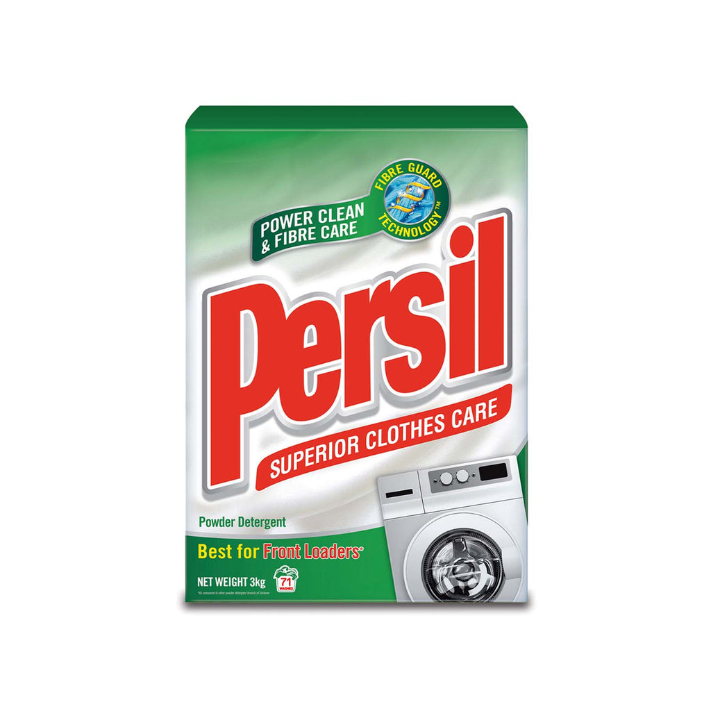 Breeze Persil Fibre Intelligent Low Suds Powder Detergent 3kg