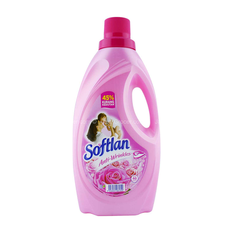 Softlan Anti Wrinkles Floral Fantasy Fabric Conditioner 2L