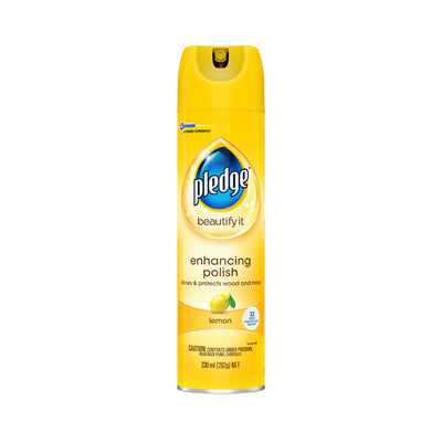 Pledge Enhancing Polish Lemon Scent 330ml
