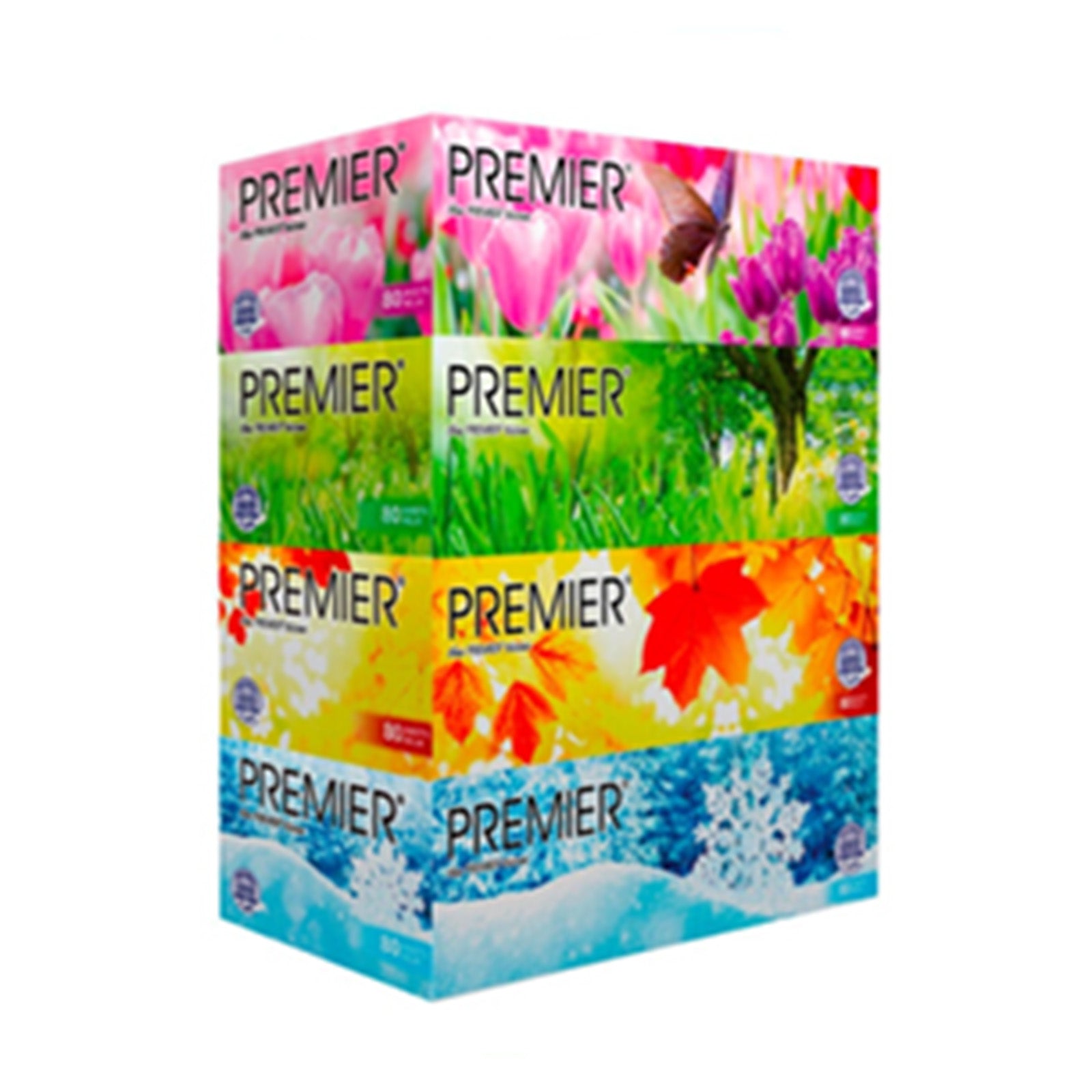 Premier Nature Facial Tissue Paper 80pcs x 4