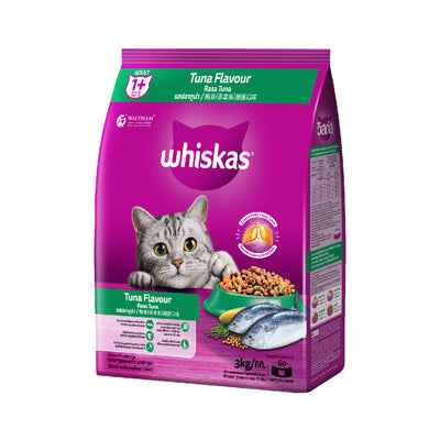 Whiskas Tuna & Anchovy Flavour Dry Cat Food 3kg