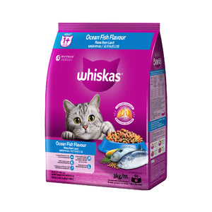 Whiskas Ocean Fish Dry Cat Food 3kg