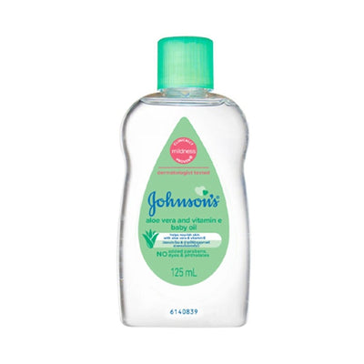 Johnson's Baby Oil with Aloe Vera & Vitamin E 125ml