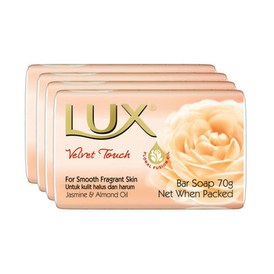 Lux Soap Velvet Touch 70g x 4