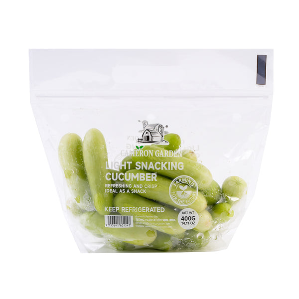 Cameron Garden Mini Light Green Snacking Cucumber (Malaysia) 400g