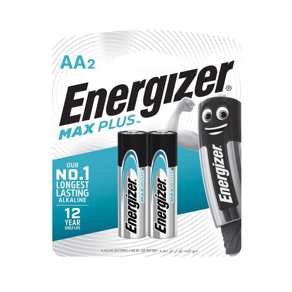 Energizer Max Plus AA EP91BP2  2pcs/pack (highest price)