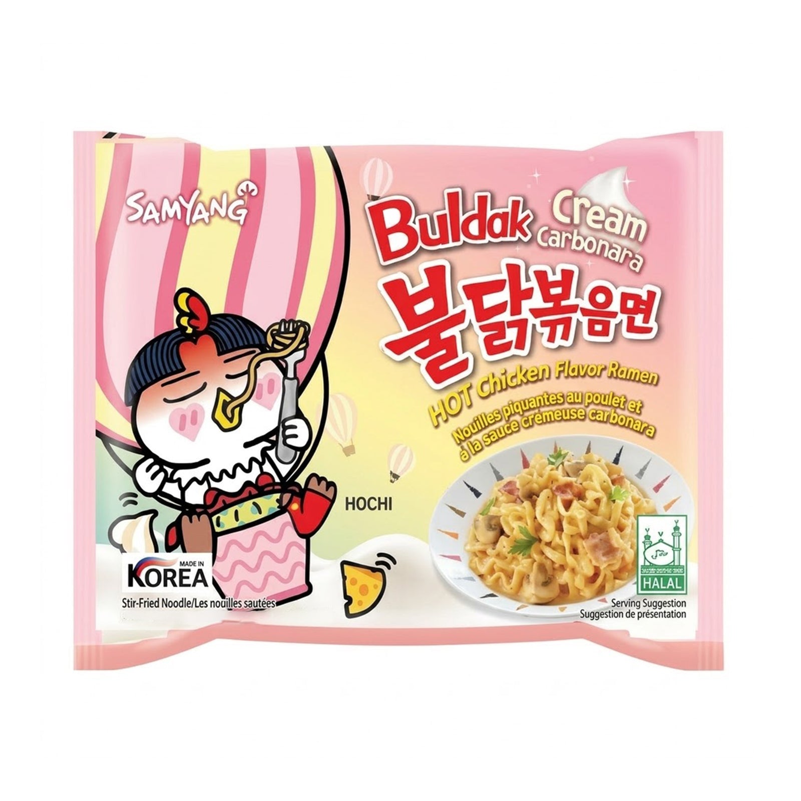 Samyang Buldak Hot Chicken Carbonara Ramen 140g