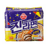 [NON-HALAL] Ottogi Jin Ramen Instant Noodle (Mild) 120g x 5