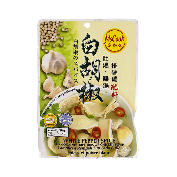 Mas Food White Pepper Soup Original 30g (highest price)